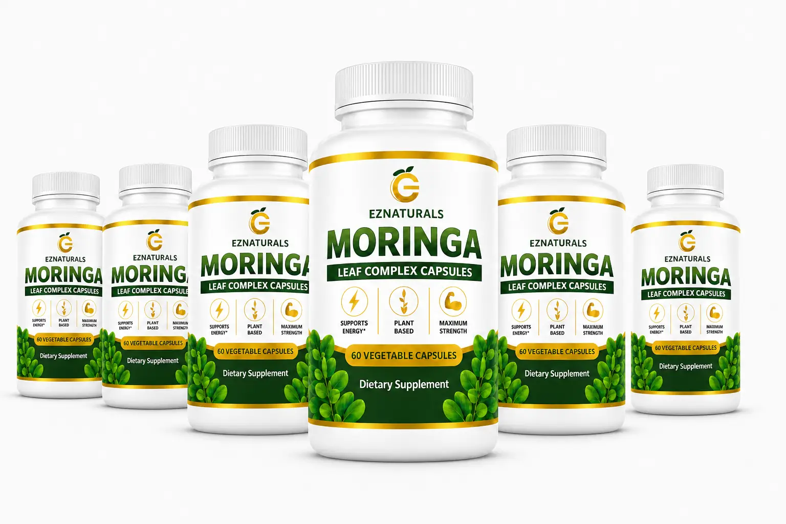 Moringa Leaf Complex six bottle package, best value